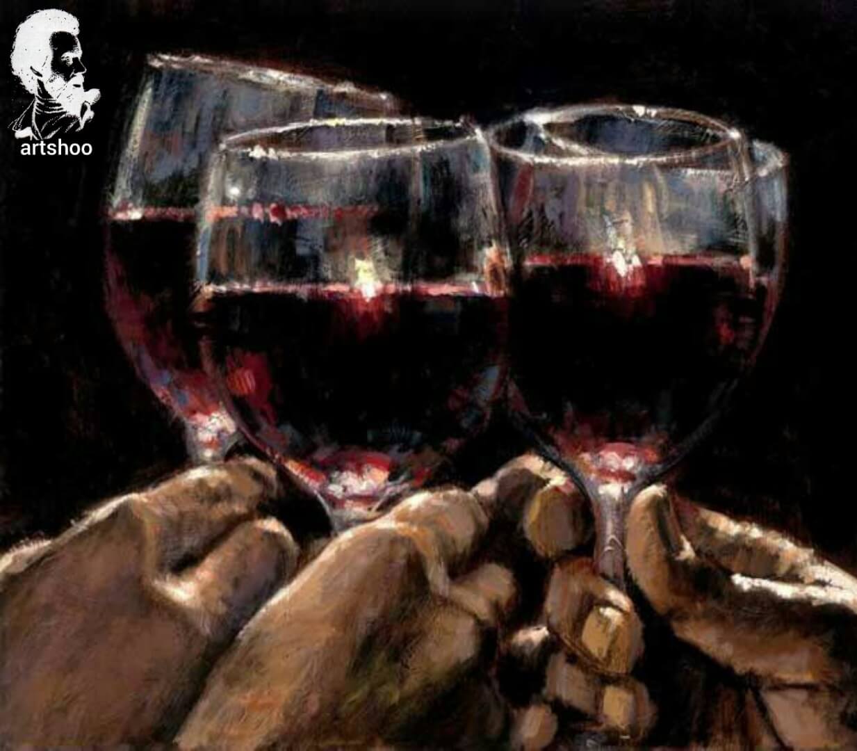 آموزش نقاشی رنگ روغن